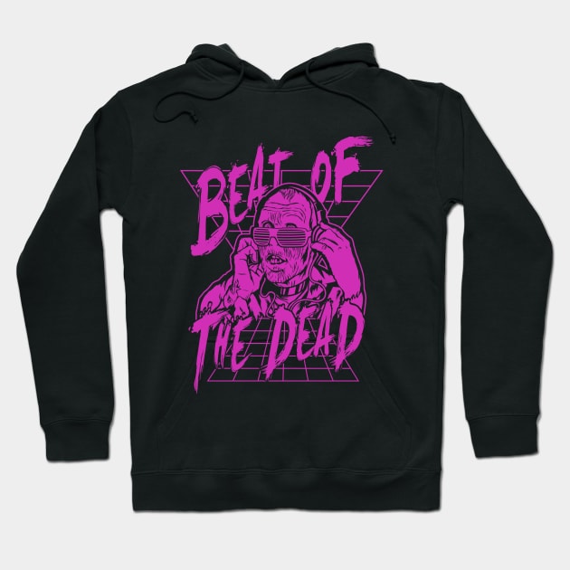 Beat of the dead (Pink) Hoodie by demonigote